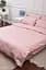 Пододеяльник Moon&Star Satin Stripe Stripe Pink Двуспальный 175x210 см - миниатюра 1