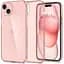 Чохол Spigen Liquid Crystal Glitter Rose Quartz для iPhone 15 (ACS06789) - мініатюра 1