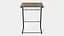 Столик Терри Ferrum-decor 650x440x330 Черный металл ДСП Дуб Сонома Трюфель 16 мм (FRD-104652) - миниатюра 4