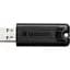 Флеш-накопичувач Verbatim USB флеш накопичувач 16GB PinStripe Black USB 3.0 (49316) - мініатюра 2