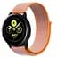 Ремінець BeWatch нейлоновий липучка для Samsung Galaxy Watch Active Помаранчевий (1011307) - мініатюра 2
