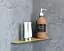 Кутова полиця для ванни Rea SF05 30 brushed gold REA-06015, Золотий - мініатюра 2