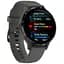 Смарт-часы Garmin Venu 3S со сланцевым стальным безелем и серым силиконовым ремешком - миниатюра 1