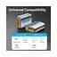 Переходник HDMI F to HDMI F 8K Aluminum black Vention (AIUH0) - миниатюра 5