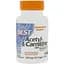 Ацетил L-Карнітин Doctor's Best Acetyl-L-Carnitine with Biosint 500 мг 60 гелевих капсул - мініатюра 1