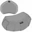 Подушка для йоги та медитації 4FIZJO Zafu напівкругла 40 x 30 x 12 см Grey (P-5907739315502) - мініатюра 2