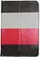 Чехол-книжка TOTO Tablet Cover Stripes Universal 8" Red/Black/White - миниатюра 1