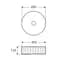 Раковина накладная Mixxus Premium Wave-0101 MP6491) - миниатюра 2