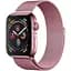 Ремінець DK CDK для Apple Watch 44mm (Series 4 / 5 / 6 / SE1 / SE2) Метал Milanese Loop (05527) (pink rose) - мініатюра 1