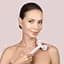 Електронний звуковий ролик для обличчя та тіла GESKE Sonic Facial & Body Roller 4 в 1 пудровий - мініатюра 6