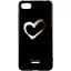 Чохол-накладка Toto Glass Fashionable Case Xiaomi Redmi 6A Heart on Black - мініатюра 1