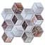 Декоративна плитка ПВХ на самоклейці Sticker Wall SW-00001135 3D куби 300х300х5мм, ціна за 1 шт. - мініатюра 1