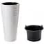 Горщик для квітів Form-Plastic Makata Slim-30 25 л білий (2830-011) - мініатюра 1
