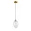 Світильник підвісний LED Levistella 800P3308L-1led (200x125) CL, 3W, метал + скло, для вітальні - мініатюра 1