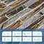 Декоративна ПВХ панель Sticker Wall камінь 960х480х4мм (D) SW-00001556 - мініатюра 4