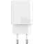 Мережевий зарядний пристрій Proove Silicone Power Plus 30W Type-C + USB White [WCSP3011002] [130282] - мініатюра 3