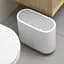 Ведро для мусора МВМ My Home BP-14 белое с серым 10 л (BP-14 WHITE/GRAY) - миниатюра 10
