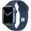 Умные часы Apple Watch Series 7 41mm Abyss Blue EU темно синие - миниатюра 1