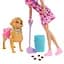 Ігровий набір Barbie Family and friends Прогулянка з песиком (JJB46) - мініатюра 2