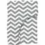 Простынь Cosas на резинке в детскую кроватку 60х120 grey zigzag, серый (Зигзаг_серый_15) - миниатюра 1