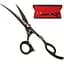 Davis Majutsu Titanium Curved 8.5 21.6 см дэвис майжитцу титаниум ножницы изогнутые для стрижки собак - миниатюра 1