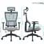 Офісне крісло OfficePro Elegant OC600-B-DG-DG Black/Dark Gray [148650] - мініатюра 11