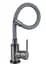 Змішувач для кухні Brinex Pure 015F3 з гнучким виливом Graphite/Grey BRIPUR015F3GRG - мініатюра 2