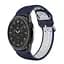 Ремешок для Samsung Galaxy Watch 5 40mm - сине-белый ширина крепления 20мм силикон Watchbands Galaxy Uniq (W40-4WB17478069) - миниатюра 2