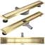 Трап для душу Rea Neox 60 Pro brushed gold 2в1 REA-G2701 - мініатюра 1