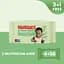 Набор влажные салфетки Huggies Natural Care 224 шт (4 уп. по 56 шт.) - миниатюра 2