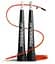 Скакалка швидкісна PowerPlay 4202 Ultra Speed Rope Червона 2,9 м (PP_4202_Red) - мініатюра 1
