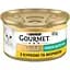 Упаковка влажного корма для кошек Gourmet Gold Нежные биточки с курицей и морковью 1.02 кг (85 г x 12 шт.) - миниатюра 2