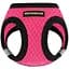 Шлея для собак Bronzedog Mesh Vest, розмір 4XS, 20х24 см, рожева - мініатюра 2