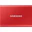 Зовнішній SSD накопичувач Samsung T7 2 TB Red [MU-PC2T0R/WW] [92333] - мініатюра 1