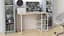 Компьютерный стол Ferrum-decor Кевин 75x120x70 белый ДСП Дуб Артизан 16мм (FRD-101280) - миниатюра 1