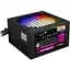 Блок живлення GameMax 800 Вт VP-800 RGB, Black, напівмодульний, 80+ Bronze, Active PFC, 12 см, 3xMolex / 6xSATA / 2x2+6-pin / 1x4+4-pin / 1x20+4-pin, захист OVP / UVP / OCP / OLP / OPP / SCP (VP-800-M-RGB) - мініатюра 1