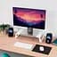 Підставка під монітор Trust Monta Glass Monitor St and White - мініатюра 9