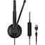 Гарнітура Epos On-Ear IMPACT 100 MS USB C + A Black (1001421) - мініатюра 5