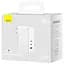Мережевий зарядний пристрій Baseus GaN5 Pro Fast Charger 2C+U 140W EU Cable Type-C to Type-C 240W 1m CCGP100202 White - мініатюра 4