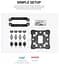 Кулер для процесора ID-Cooling SE-214-XT V2 Black (SE-214-XT V2 BLACK) - мініатюра 13