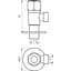 Кран кульовий кутовий Q Professional 1/2″х1/2″ NV-QP888 000017332 - мініатюра 5