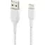 Кабель Belkin Boost Up Charge Braided USB-A to USB-C 1m White (CAB002BT1MWH) [158864] - миниатюра 2