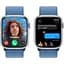 Смарт-годинник Apple Watch Series 9 GPS 45mm Silver Aluminum Case with Winter Blue Sport Loop [MR9F3] [95103] - мініатюра 5