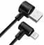 Кабель Baseus USB Lightning угловой CALTX-A01, 120 см - миниатюра 1