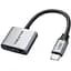 Переходник USB-C M to 3.5mm F + USB-C F PD60W Cabletime (CA915750) - миниатюра 1