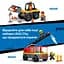Конструктор LEGO City Червоний фермерський трактор із причепом і вівцями 116 деталей (60461) - мініатюра 15