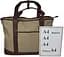 Дорожная сумка саквояж 40L Weekender бежевая 47х38х24 см LS sum0028891 - миниатюра 10