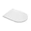 Унітаз підвісний Kroner Armada WHI513636 RIMLESS безобідковий з сидінням Slim Duroplast / Soft-close / Quick relase (KA513636WHIR), Білий - мініатюра 11