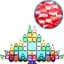 Конструктор магнитный Picasso Tiles Mini Diamond Series Set 100 деталей (PTM100) - миниатюра 2