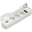 Мережевий фільтр живлення PowerPlant 1.8 м, 3 розетки, USB ( (PPSA10M18S3U) ) (PPSA10M18S3U) - мініатюра 1